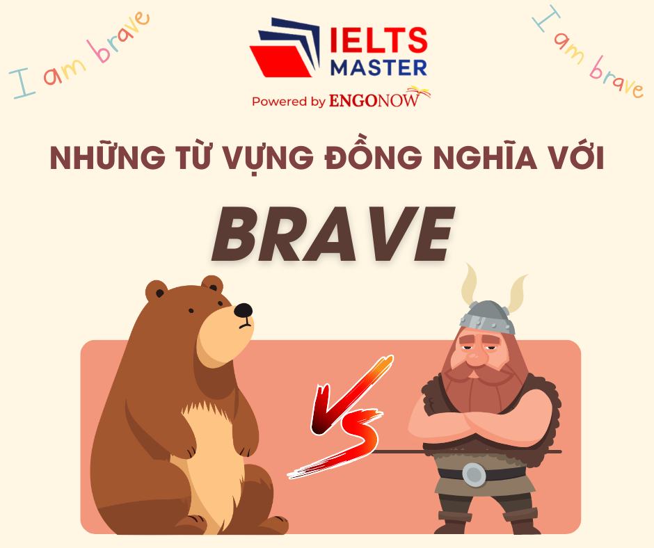 những từ vựng đồng nghĩa với brave